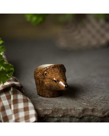Riccio - Porta uovo in ceramica Quail Ceramics portauova design particolari