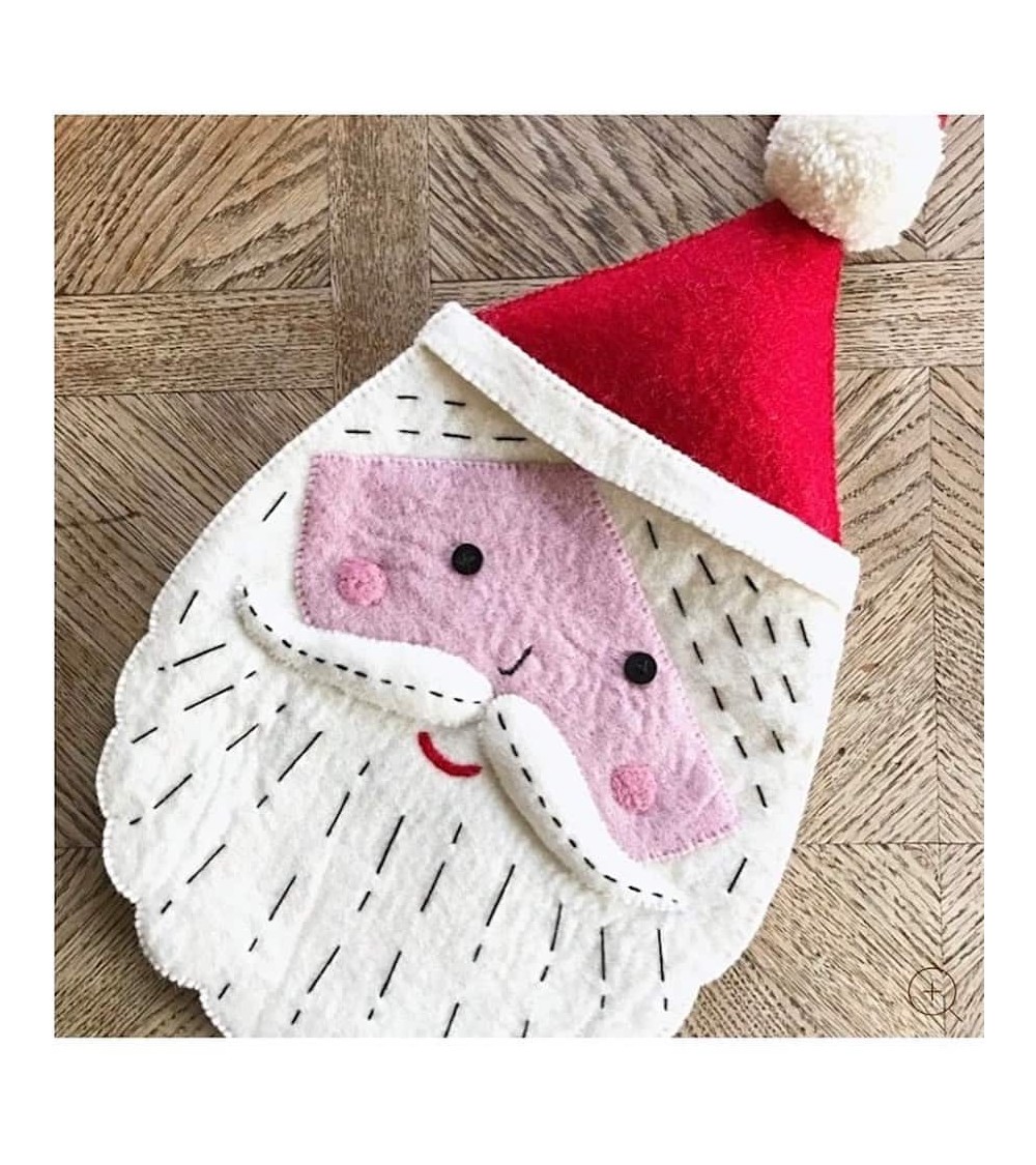 Weihnachtsmann - Weihnachtssocken für Kamin Sew Heart Felt Weihnachtsdekoration kaufen Weihnachtsbaum Deko Ideen 2024 Trend D...