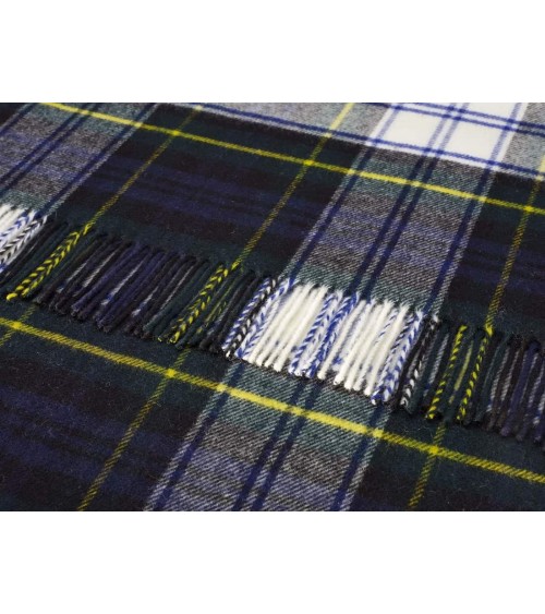 Tartan Decke DRESS GORDON - Wolldecke, Kuscheldecke Bronte by Moon hochwertige Englische Tartan Plaid Schottenmuster Schottis...