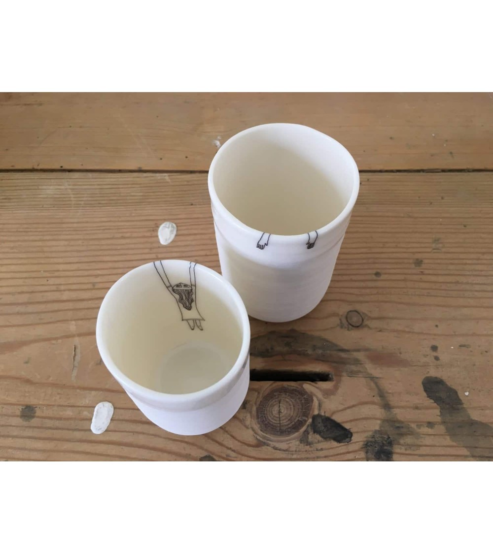 Espressotasse, Espressobecher aus Porzellan Keramiek van Sophie kaffeetassen teetasse grosse lustige schöne kaufen
