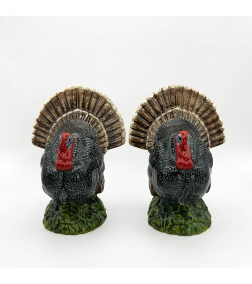 Tacchino - Saliera e pepiera Quail Ceramics design da tavola saliera e pepiera