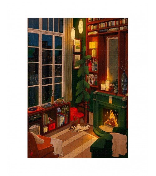 00h10 - Puzzle 1000 pezzi per adulti Piece & Love Kitatori