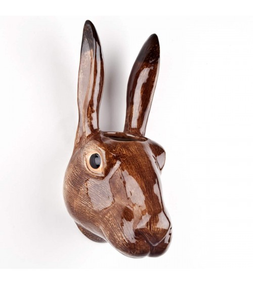 Hase - Keramik Wandvase Quail Ceramics vasen deko blumenvase blume vase design dekoration spezielle schöne kitatori schweiz k...