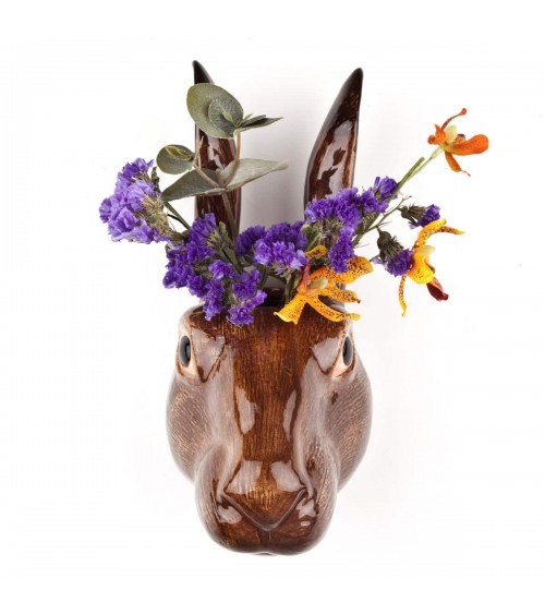 Hase - Keramik Wandvase Quail Ceramics vasen deko blumenvase blume vase design dekoration spezielle schöne kitatori schweiz k...