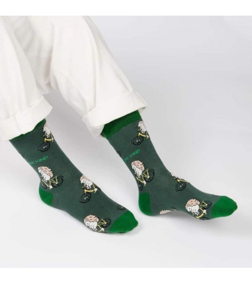 Sauvez les hérissons - Chaussettes en bambou Bare Kind jolies pour femme originales pour homme chausset rigolotes drole Suisse