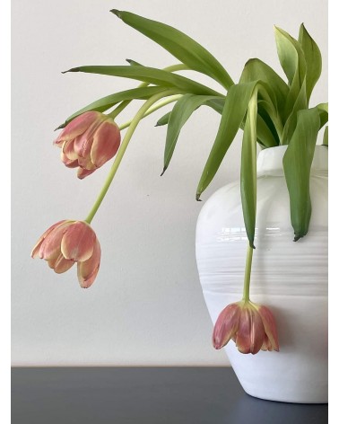Juliette - Vase à fleurs en porcelaine Keramiek van Sophie design fleur décoratif original kitatori suisse