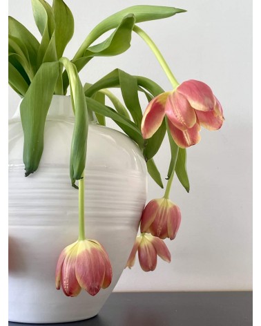 Juliette - Vase à fleurs en porcelaine Keramiek van Sophie design fleur décoratif original kitatori suisse