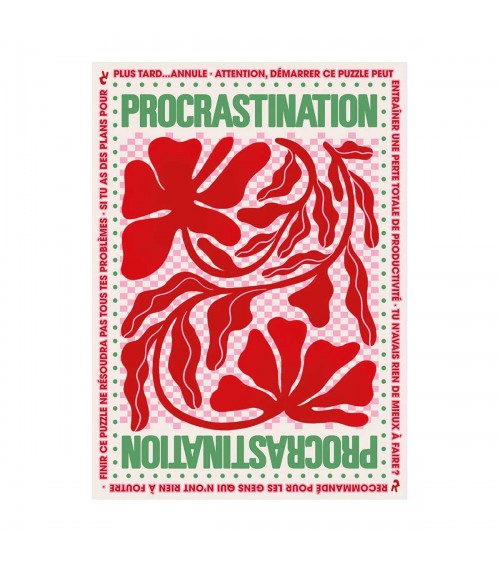 Procrastination (Procrastinazione) - Puzzle 1000 pezzi per adulti Piece & Love Kitatori