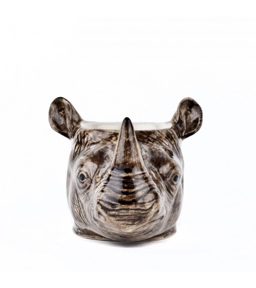 Rhinocéros - Coquetier original en céramique Quail Ceramics oeuf original design
