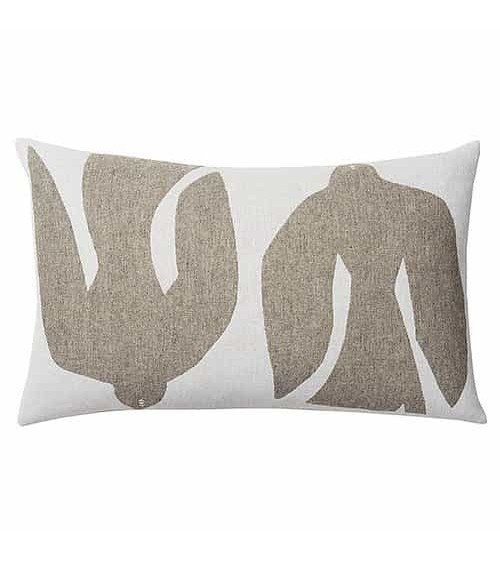 Housse de coussin - EARLY BIRD Olive Brita Sweden coussins décoratifs pour canapé salon deco original suisse