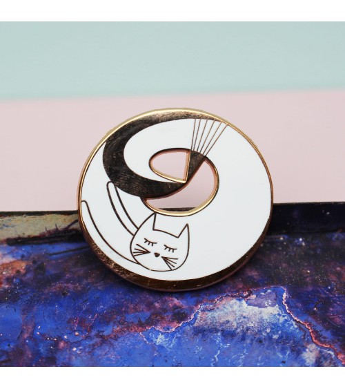 Pin Anstecker - Barbara Catworth Niaski Anstecknadel Ansteckpins pins anstecknadeln kaufen
