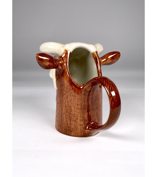 Petit pot à lait - Vache Hereford Quail Ceramics petit deco pichet carafe a lait