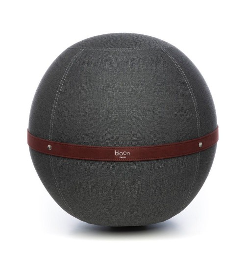 Bloon Original Grigio platino - Sedia ergonomica Bloon Paris palla da seduta pouf gonfiabile