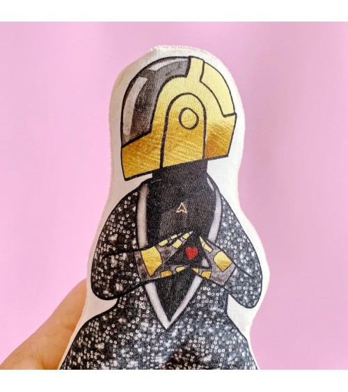 Babyrassel - Soft Punk Tambour Battant babyrassel rassel für babys schmusetuch schnuffeltuch